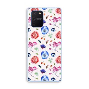 CaseCompany Bloemetjes: Samsung Galaxy Note 10 Lite Transparant Hoesje