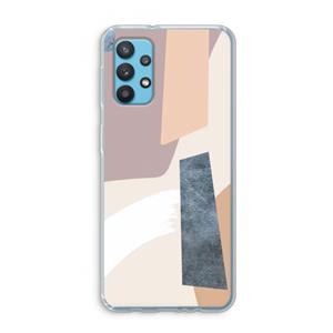 CaseCompany Luca: Samsung Galaxy A32 4G Transparant Hoesje