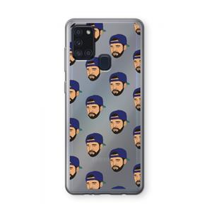 CaseCompany Drake Away: Samsung Galaxy A21s Transparant Hoesje