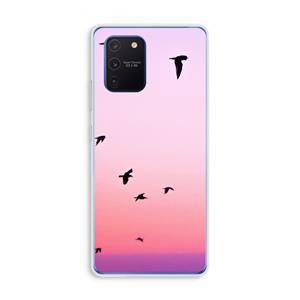 CaseCompany Fly away: Samsung Galaxy Note 10 Lite Transparant Hoesje