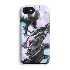 CaseCompany Pastel zwart: iPhone SE 2020 Tough Case