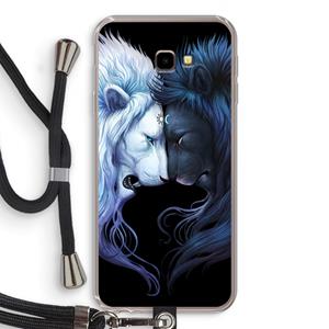 CaseCompany Brotherhood: Samsung Galaxy J4 Plus Transparant Hoesje met koord