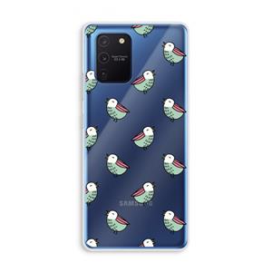 CaseCompany Vogeltjes: Samsung Galaxy Note 10 Lite Transparant Hoesje