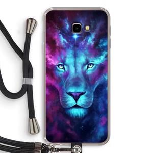 CaseCompany Firstborn: Samsung Galaxy J4 Plus Transparant Hoesje met koord
