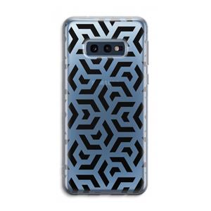 CaseCompany Crazy pattern: Samsung Galaxy S10e Transparant Hoesje
