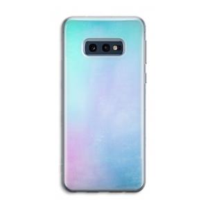 CaseCompany mist pastel: Samsung Galaxy S10e Transparant Hoesje