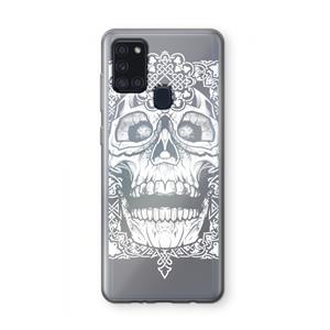 CaseCompany Seek & Destroy: Samsung Galaxy A21s Transparant Hoesje