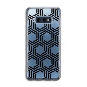 CaseCompany Geometrisch patroon: Samsung Galaxy S10e Transparant Hoesje