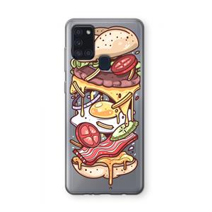 CaseCompany Diet Coke Please: Samsung Galaxy A21s Transparant Hoesje