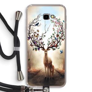 CaseCompany Seasons Change: Samsung Galaxy J4 Plus Transparant Hoesje met koord