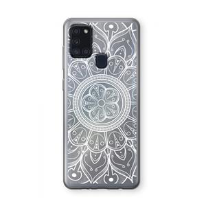 CaseCompany Roses Are Red: Samsung Galaxy A21s Transparant Hoesje