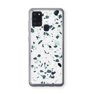 CaseCompany Terrazzo N°2: Samsung Galaxy A21s Transparant Hoesje
