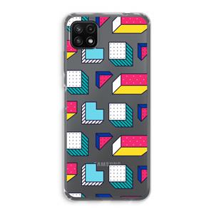 CaseCompany 8-bit N°7: Samsung Galaxy A22 5G Transparant Hoesje