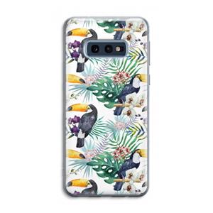 CaseCompany Tukans: Samsung Galaxy S10e Transparant Hoesje