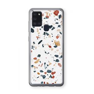 CaseCompany Terrazzo N°4: Samsung Galaxy A21s Transparant Hoesje
