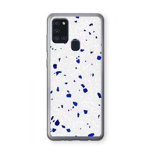 CaseCompany Terrazzo N°5: Samsung Galaxy A21s Transparant Hoesje