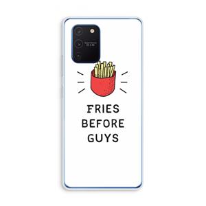 CaseCompany Fries before guys: Samsung Galaxy Note 10 Lite Transparant Hoesje