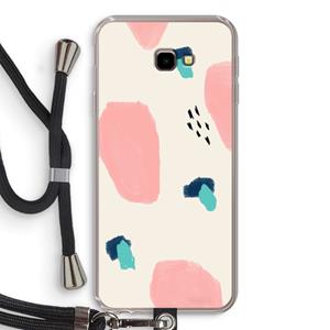 CaseCompany Monday Surprise: Samsung Galaxy J4 Plus Transparant Hoesje met koord