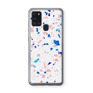 CaseCompany Terrazzo N°6: Samsung Galaxy A21s Transparant Hoesje