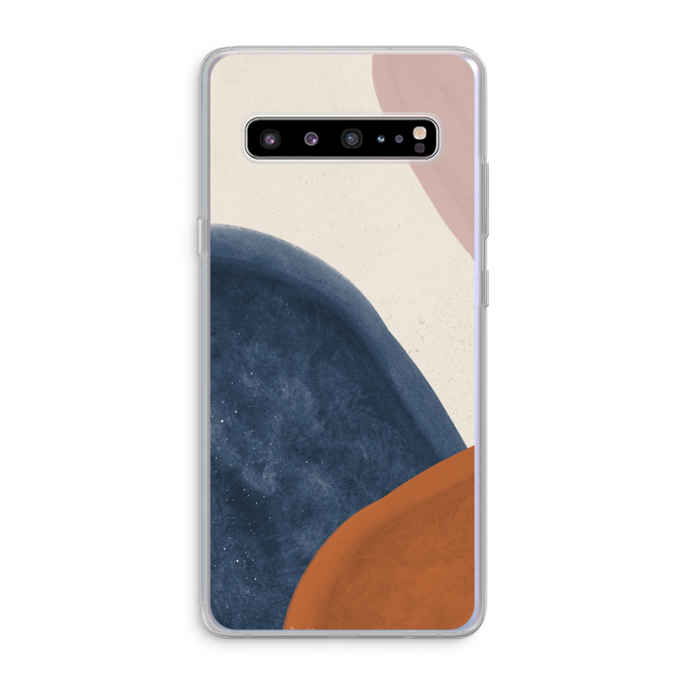 CaseCompany Geo #1: Samsung Galaxy S10 5G Transparant Hoesje