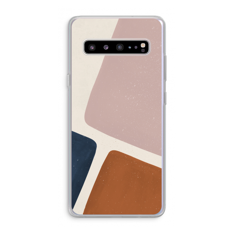 CaseCompany Geo #2: Samsung Galaxy S10 5G Transparant Hoesje