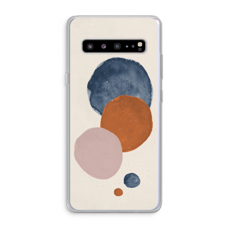 CaseCompany Geo #4: Samsung Galaxy S10 5G Transparant Hoesje