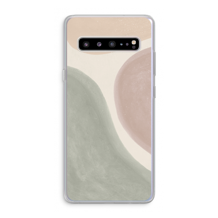 CaseCompany Geo #6: Samsung Galaxy S10 5G Transparant Hoesje