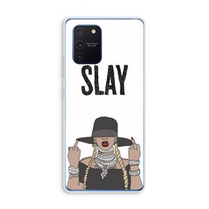 CaseCompany Slay All Day: Samsung Galaxy Note 10 Lite Transparant Hoesje