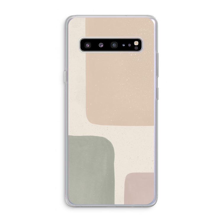 CaseCompany Geo #7: Samsung Galaxy S10 5G Transparant Hoesje