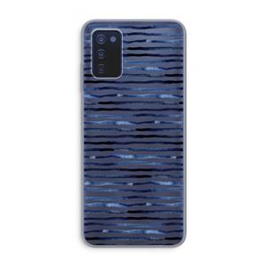 CaseCompany Verrassende lijnen: Samsung Galaxy A03s Transparant Hoesje
