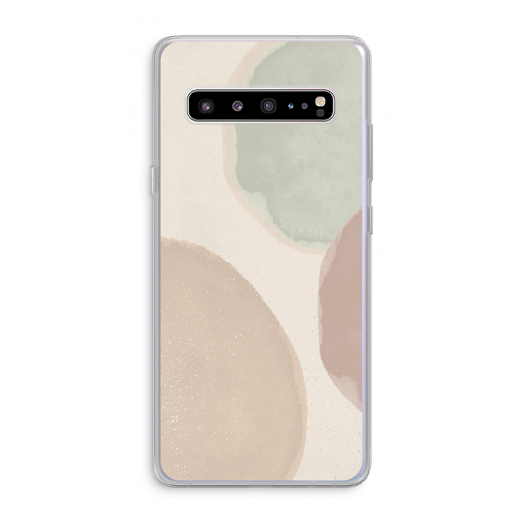 CaseCompany Geo #8: Samsung Galaxy S10 5G Transparant Hoesje