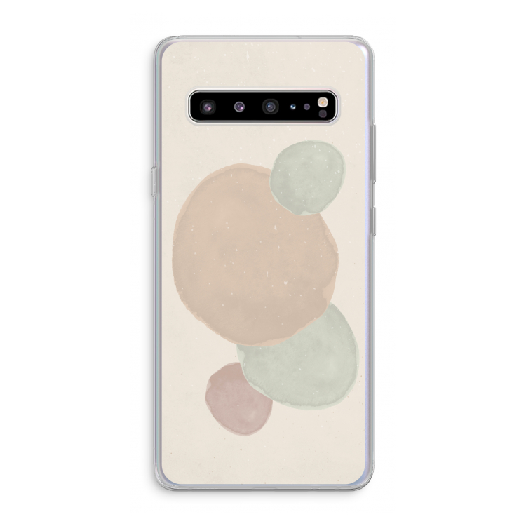 CaseCompany Geo #9: Samsung Galaxy S10 5G Transparant Hoesje