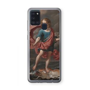 CaseCompany Soap Bubbles: Samsung Galaxy A21s Transparant Hoesje