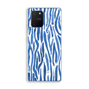 CaseCompany Blauwe nerven: Samsung Galaxy Note 10 Lite Transparant Hoesje