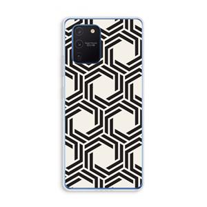 CaseCompany Geometrisch patroon: Samsung Galaxy Note 10 Lite Transparant Hoesje