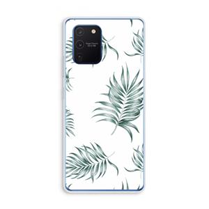 CaseCompany Simple leaves: Samsung Galaxy Note 10 Lite Transparant Hoesje