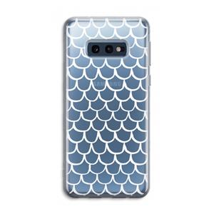 CaseCompany Dakpannetjes: Samsung Galaxy S10e Transparant Hoesje