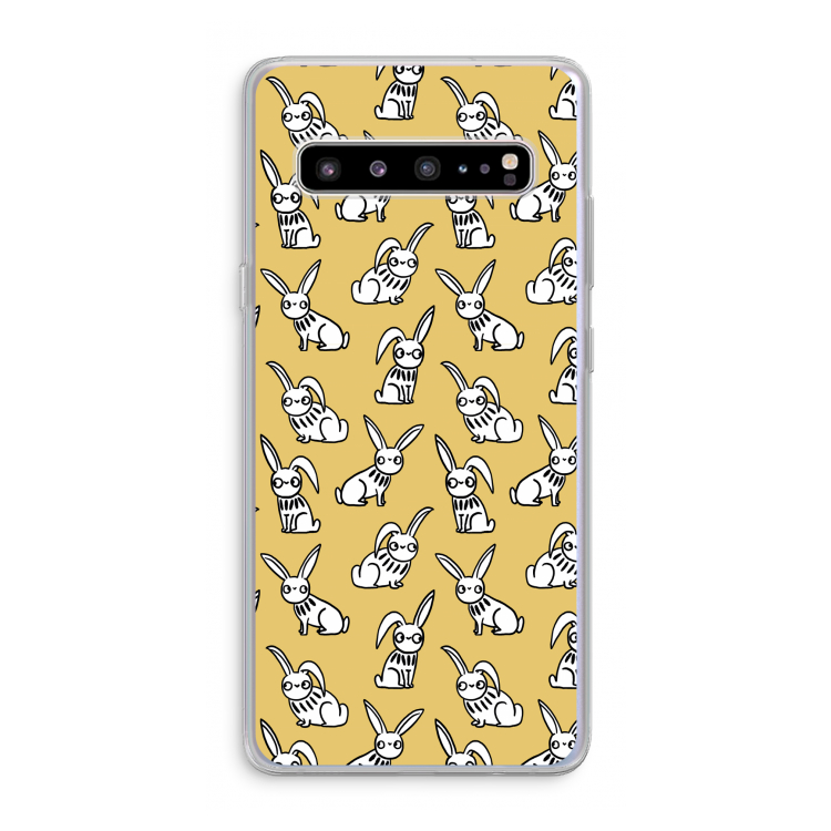 CaseCompany Haas: Samsung Galaxy S10 5G Transparant Hoesje