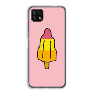 CaseCompany Raketijsje: Samsung Galaxy A22 5G Transparant Hoesje