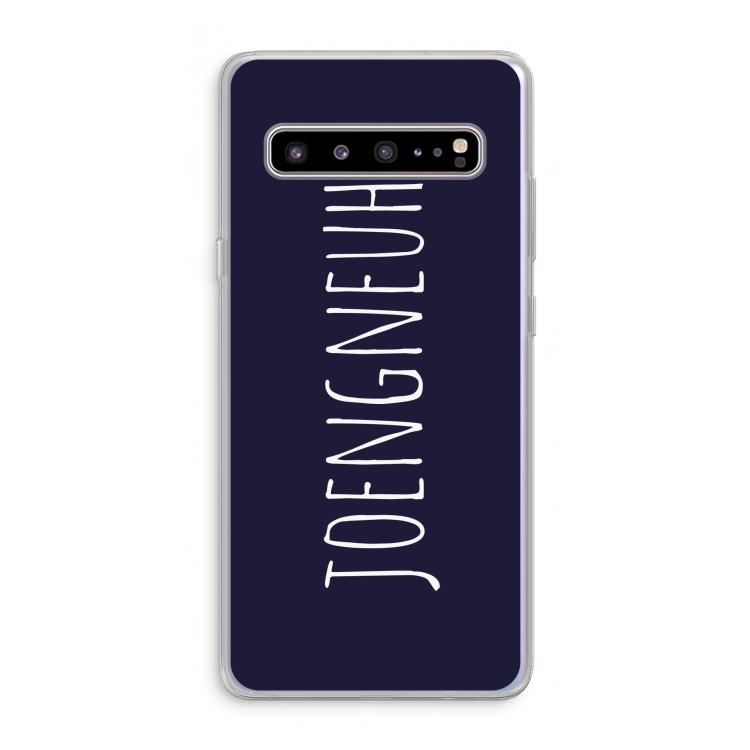 CaseCompany Joengneuh!: Samsung Galaxy S10 5G Transparant Hoesje