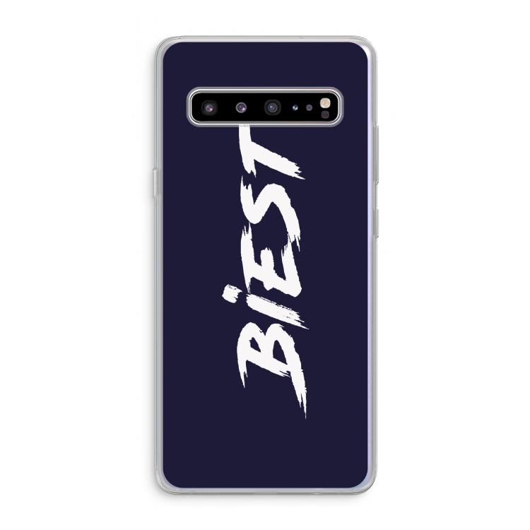 CaseCompany Biest: Samsung Galaxy S10 5G Transparant Hoesje