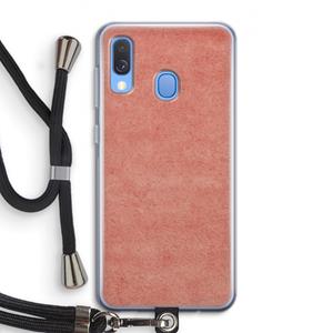 CaseCompany Marrakech Walls: Samsung Galaxy A40 Transparant Hoesje met koord