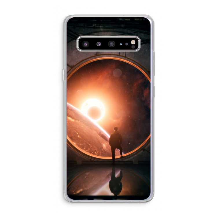 CaseCompany Ephemeral: Samsung Galaxy S10 5G Transparant Hoesje
