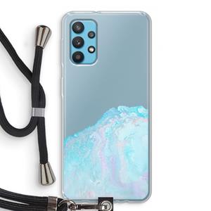 CaseCompany Fantasie pastel: Samsung Galaxy A32 4G Transparant Hoesje met koord