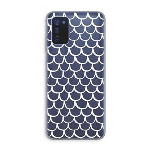 CaseCompany Dakpannetjes: Samsung Galaxy A03s Transparant Hoesje