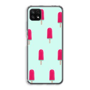 CaseCompany Waterijsje: Samsung Galaxy A22 5G Transparant Hoesje