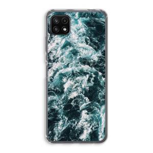 CaseCompany Zee golf: Samsung Galaxy A22 5G Transparant Hoesje