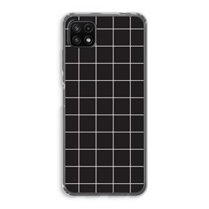 CaseCompany Rooster 2: Samsung Galaxy A22 5G Transparant Hoesje