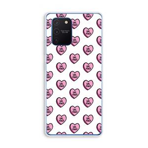 CaseCompany GIRL POWER: Samsung Galaxy Note 10 Lite Transparant Hoesje