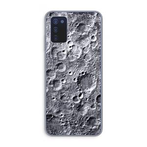 CaseCompany Maanlandschap: Samsung Galaxy A03s Transparant Hoesje